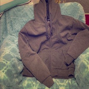 Women’s HanTon hooded sweatshirt. Lined. Sz Med